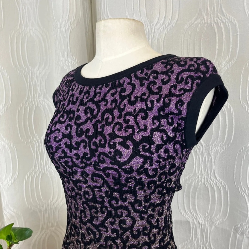 Missoni Metallic Print Bodycon Dress - Picture 2 of 4
